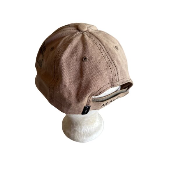 Hang Loose Maui Khaki Hat Cap Adjustable - Picture 3 of 7